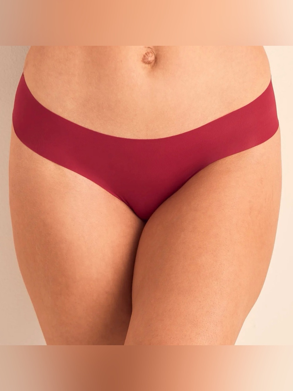 Adore Me Hipster Panty 2 pair Red/Beige Large NWT IN PACKAGE